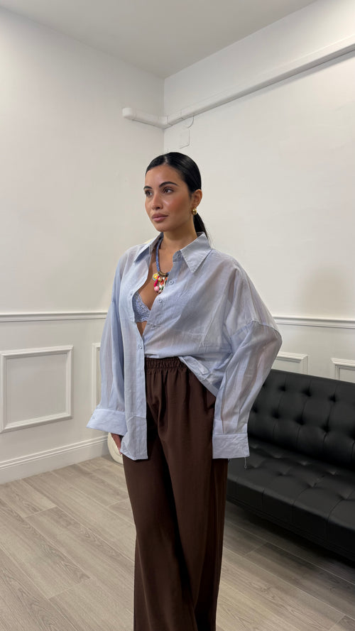 Camicia Semivelata
