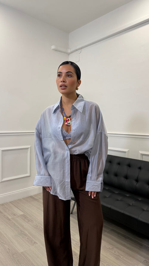 Camicia Semivelata
